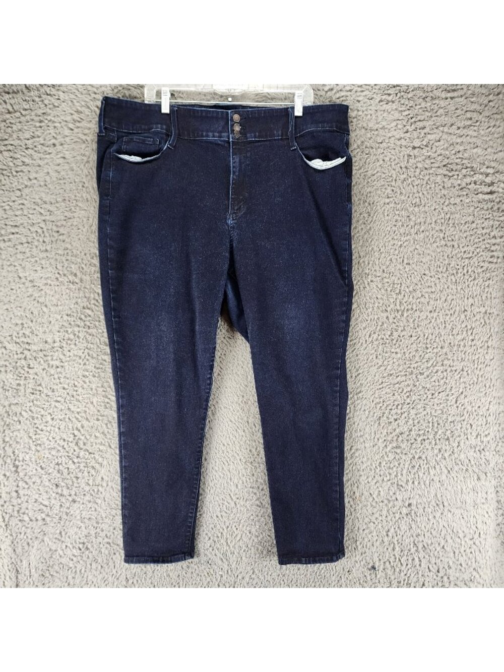 Boutique Jeans Womens 24W Blue Stretch Denim Jegging Legging